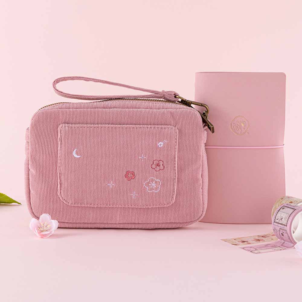 Tsuki 'Sakura Journey' Travel Pouch ☾
