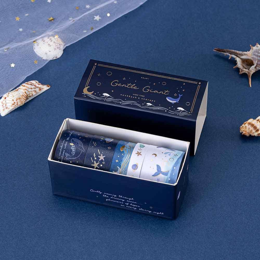 Tsuki 'Gentle Giant' Washi Tape Set ☾
