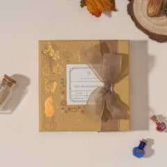 Hinoki - 'Into the Enchantment' Engraved Wooden Stamp Set