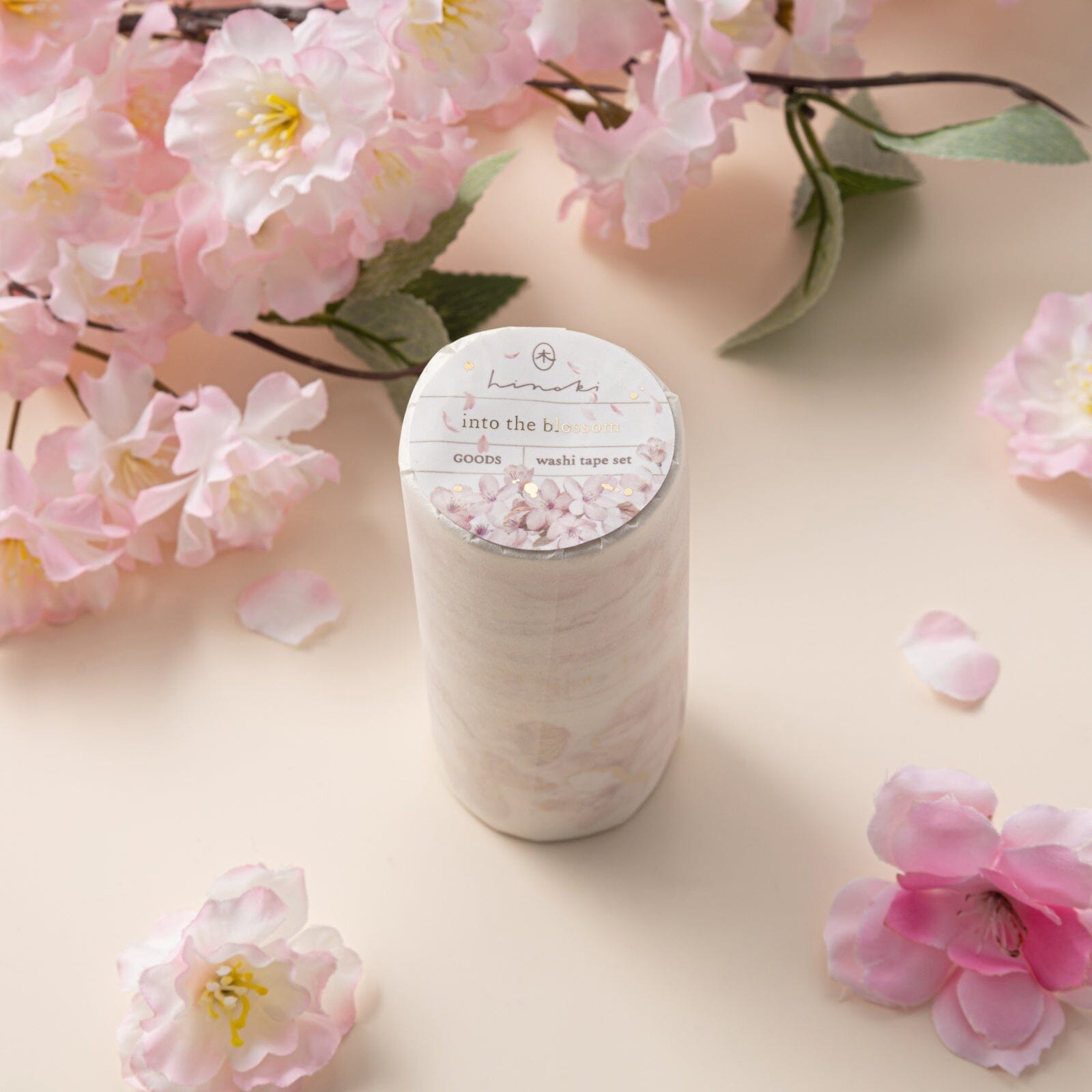 Hinoki - 'Into the Blossom' Decorative PET Tape Set