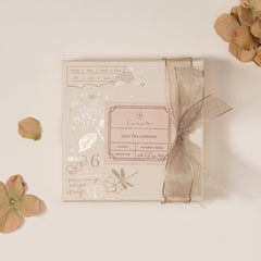 Hinoki - 'Into the Summer' Engraved Wooden Stamp Set