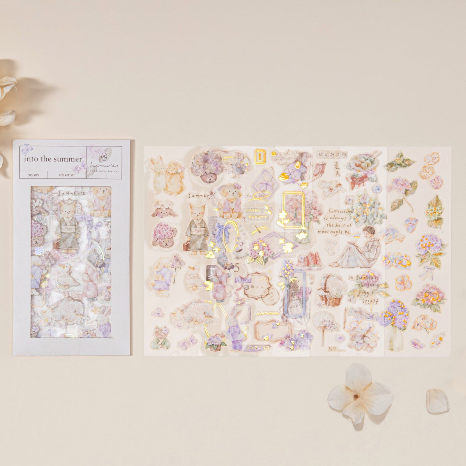 Hinoki - 'Into the Summer' Sticker Sheets