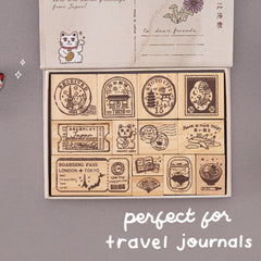 Tsuki 'Journey in Japan' Bullet Journal Stamp Set ☾