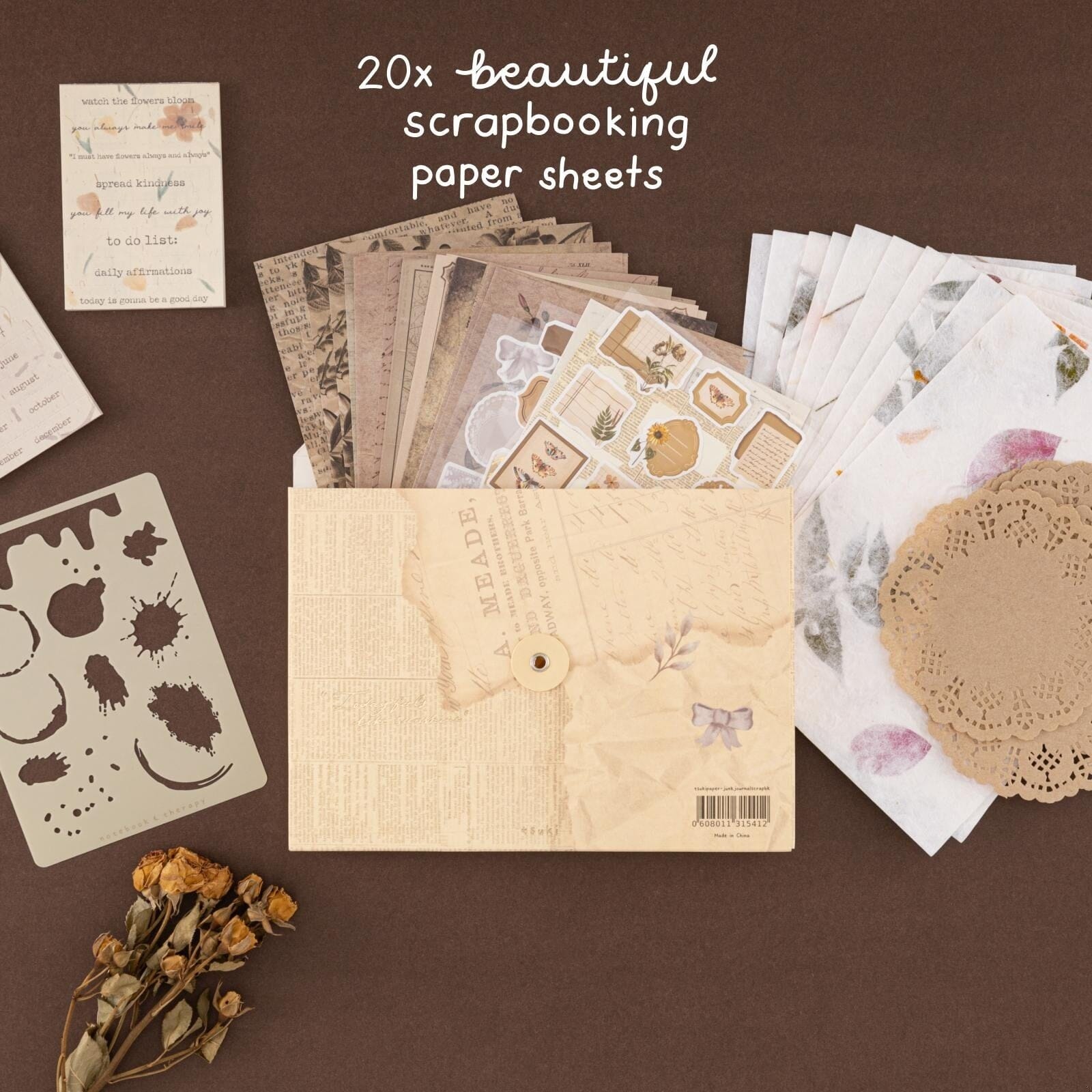 Tsuki 'Junk Journal' Scrapbook Bundle Set ☾