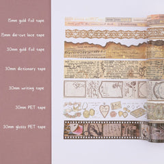 Tsuki 'Love Lock' Washi Tape Set ☾