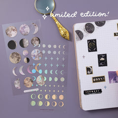 Tsuki 'Lunar Mystery' Sticker Set ☾