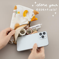 Tsuki 'Neko Days' Travel Pen Pouch ☾