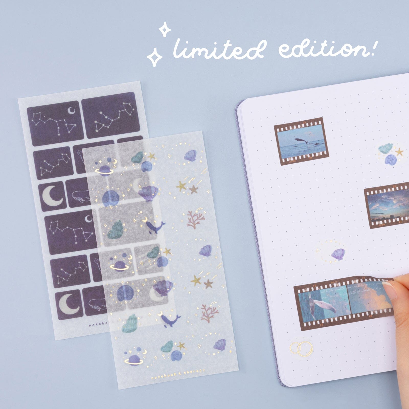 Tsuki 'Ocean' Sticker Set ☾