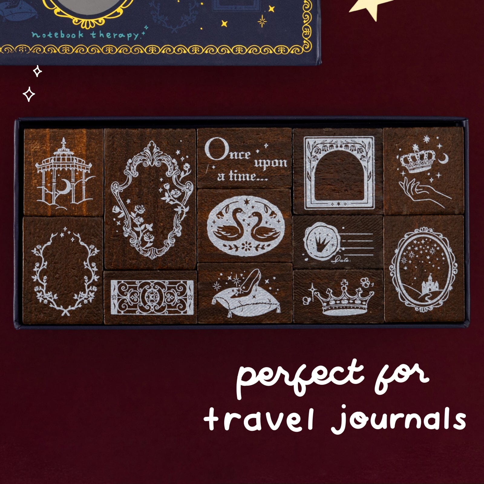 Tsuki 'Once Upon a Time' Bullet Journal Stamp Set ☾