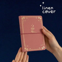 Tsuki 'Starlit Crown' A6 Travel Notebook ☾