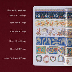 Tsuki 'Once Upon a Time' Washi Tape Set ☾