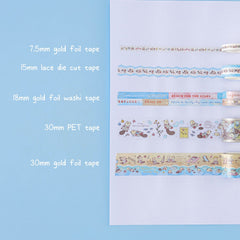 Tsuki 'Otter Friends' Washi Tape Set ☾