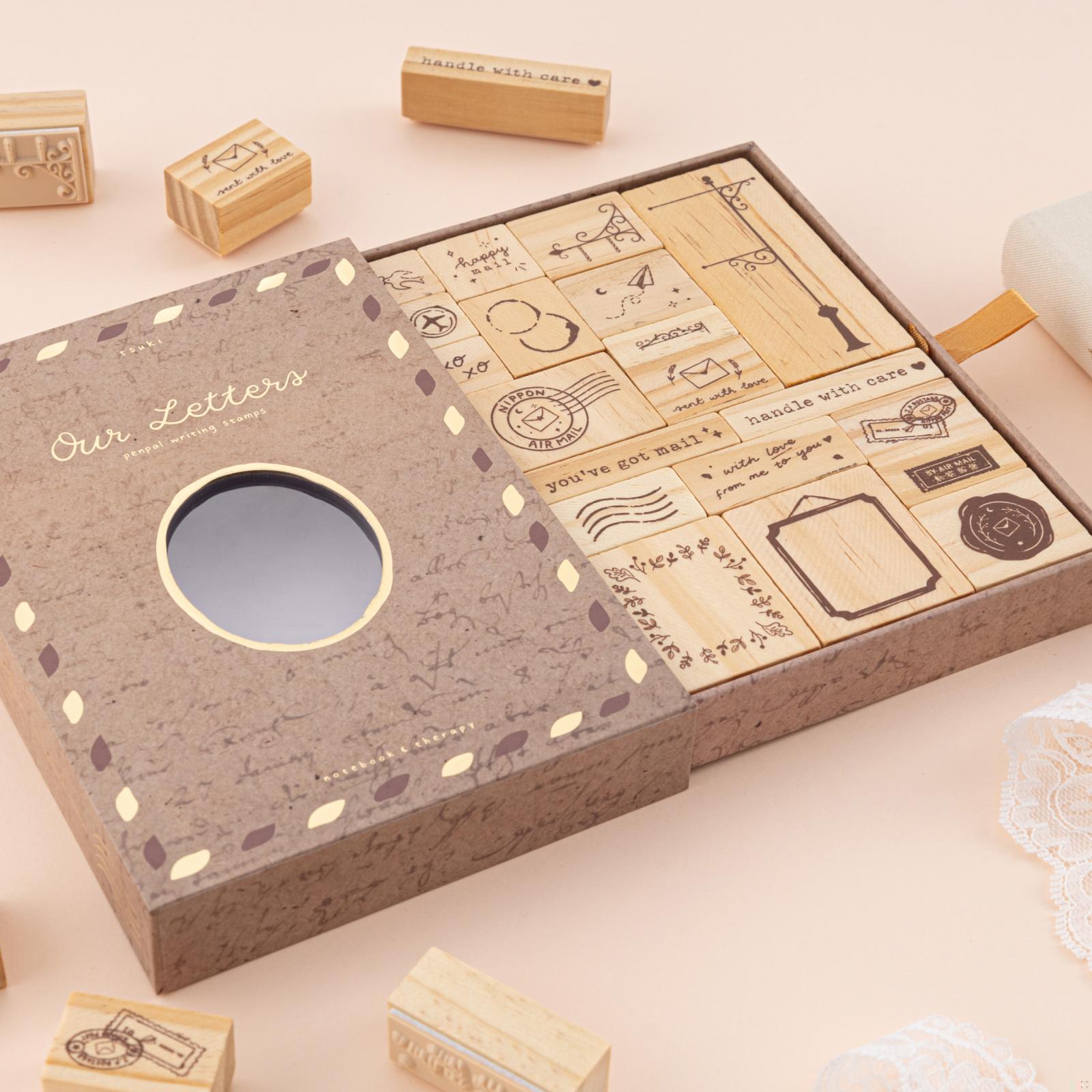 Tsuki 'Our Letters' Penpal Stamp Set ☾