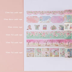 Tsuki 'Sakura Days' Washi Tape Set ☾