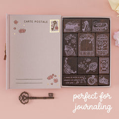 Tsuki 'Sakura Story' Bullet Journal Stamp Set ☾