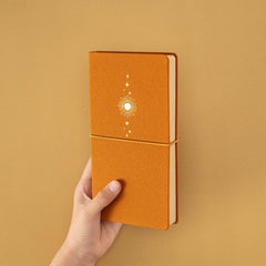 Tsuki 'Sunbeam Magic' Kraft Travel Notebook ☾