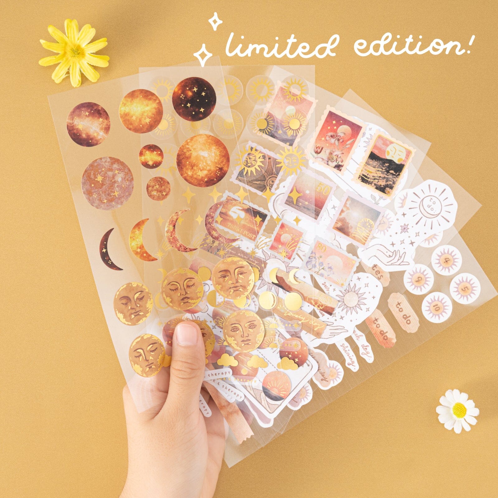 Tsuki 'Sunlit Mystery' Sticker Set ☾