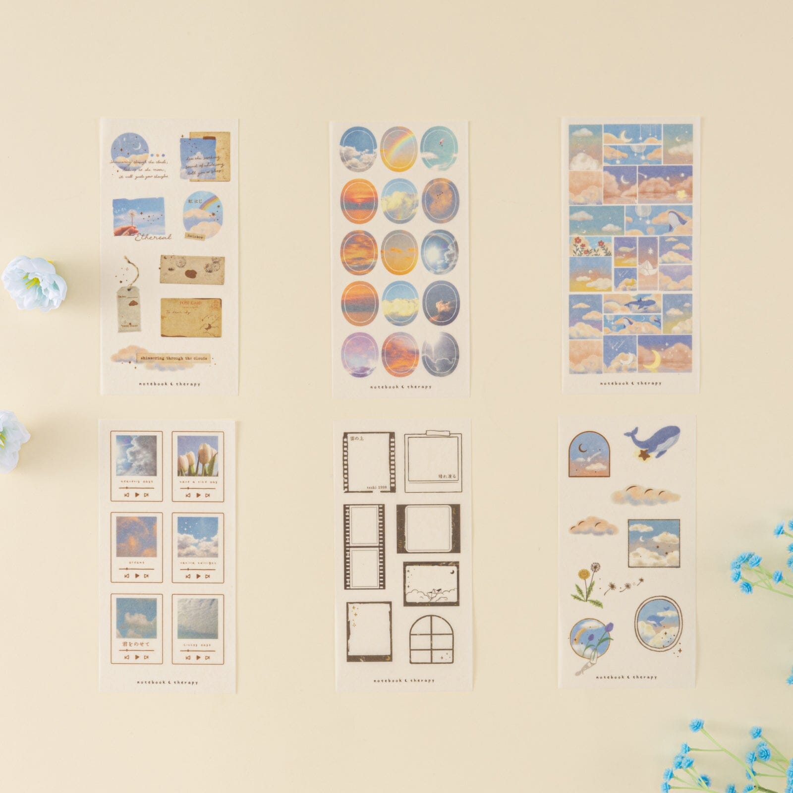Tsuki 'Cloud Dreamland' Sticker Set ☾
