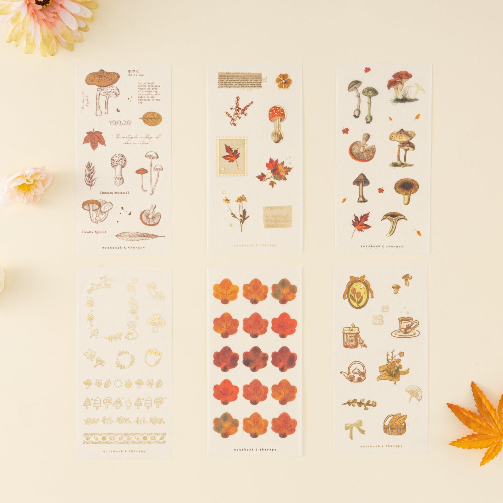 Tsuki 'Maple Dreams' Sticker Set ☾
