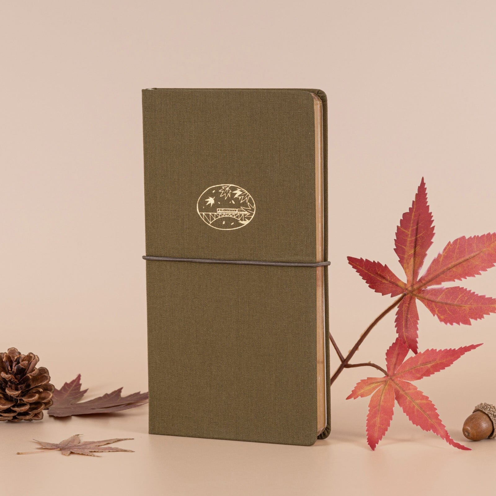 Tsuki 'Maple Journey' Travel Notebook ☾