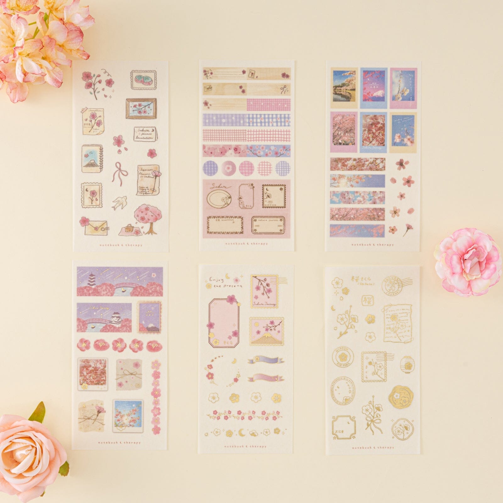 Tsuki 'Sakura Journey' Sticker Set ☾