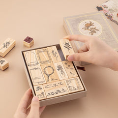Tsuki 'Vintage Rose' #2 Large Stamp Set ☾