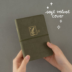 Tsuki 'Fern Fable' A6 Luxury Travel Notebook ☾