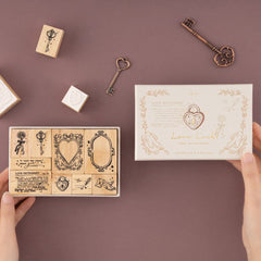Tsuki 'Love Lock' Bullet Journal Stamp Set ☾