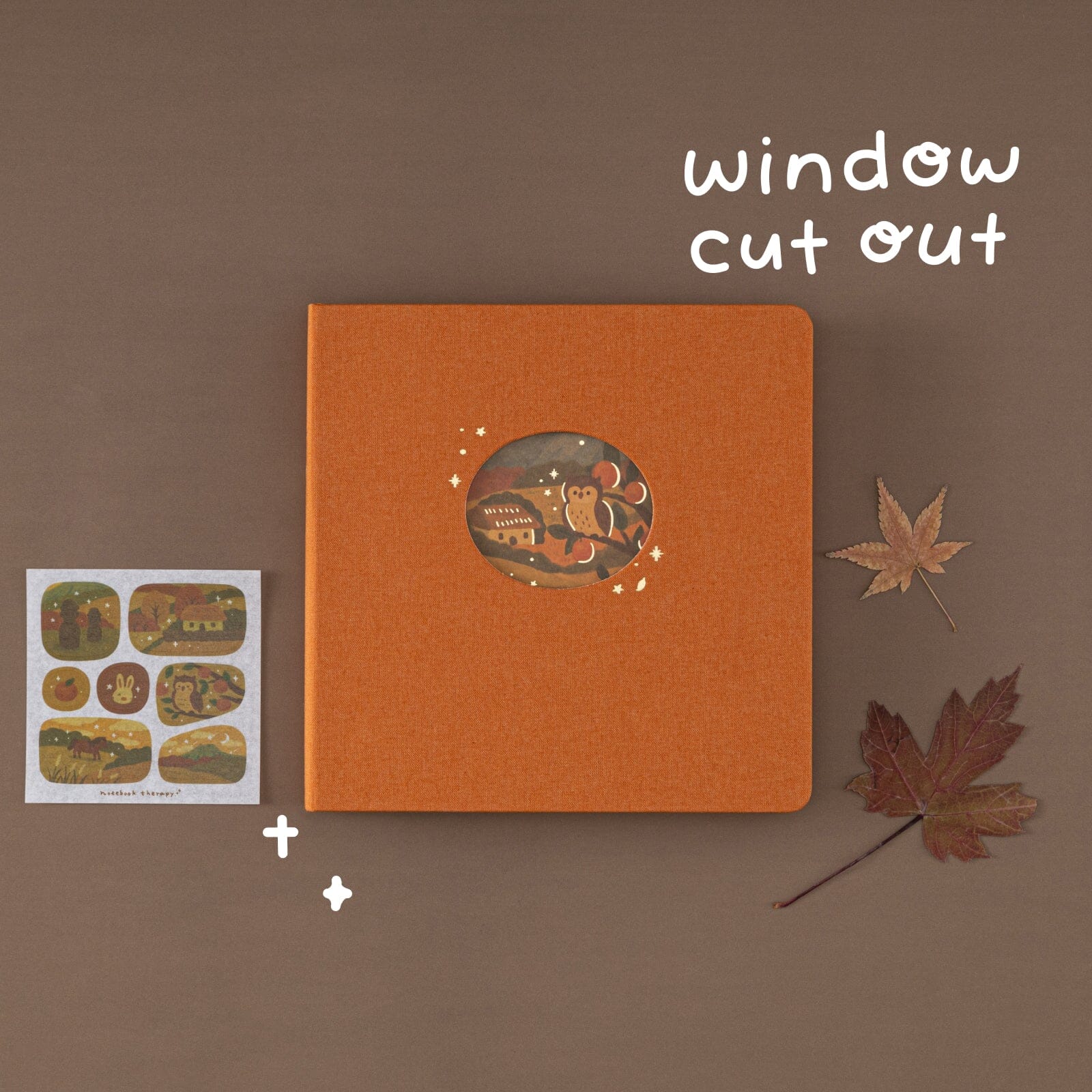 Tsuki Four Seasons: Autumn Collector's Edition 2025 Square Bullet Journal ☾