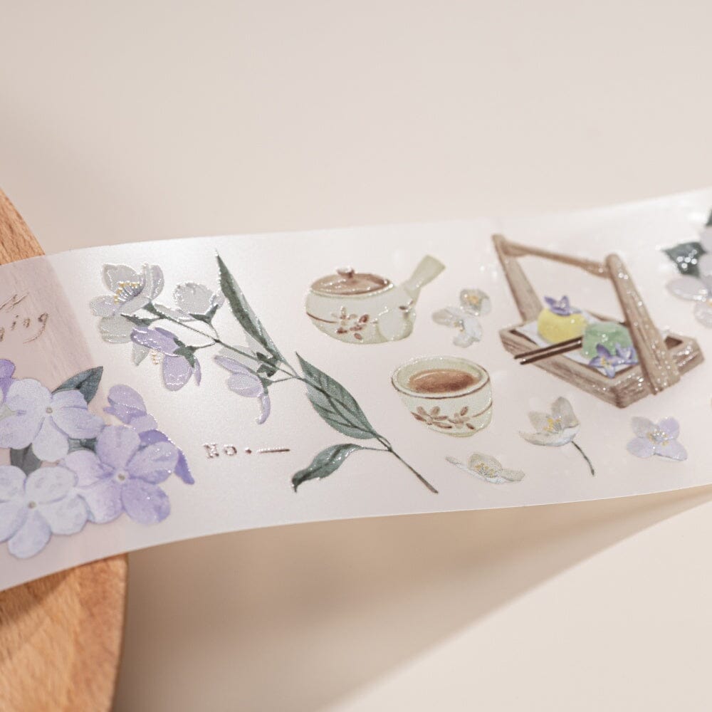 Hinoki - 'Into the Tea Room' PET + Washi Tape Set