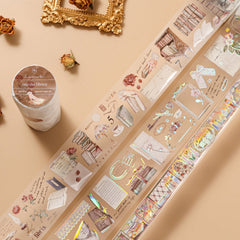 Hinoki - 'Into the Library' PET Decorative Tape