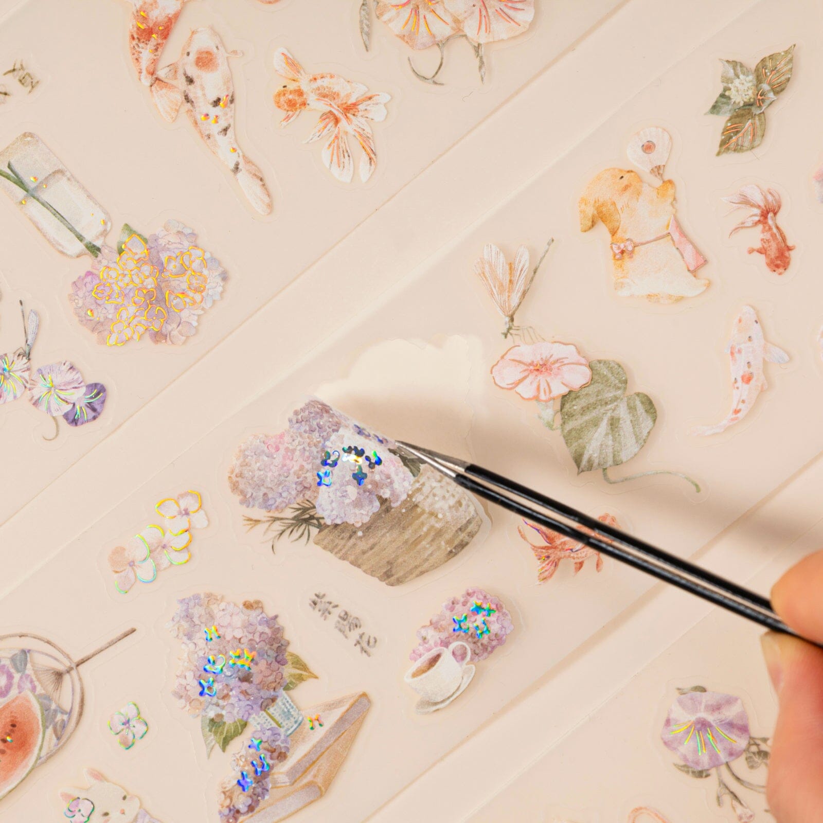 Hinoki - 'Into the Summer' PET Decorative Tape Set
