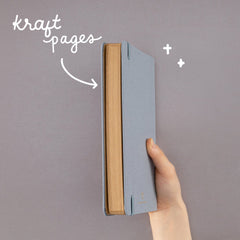 Tsuki 'Origami Dreams' Kraft Paper A5 Bullet Journal ☾