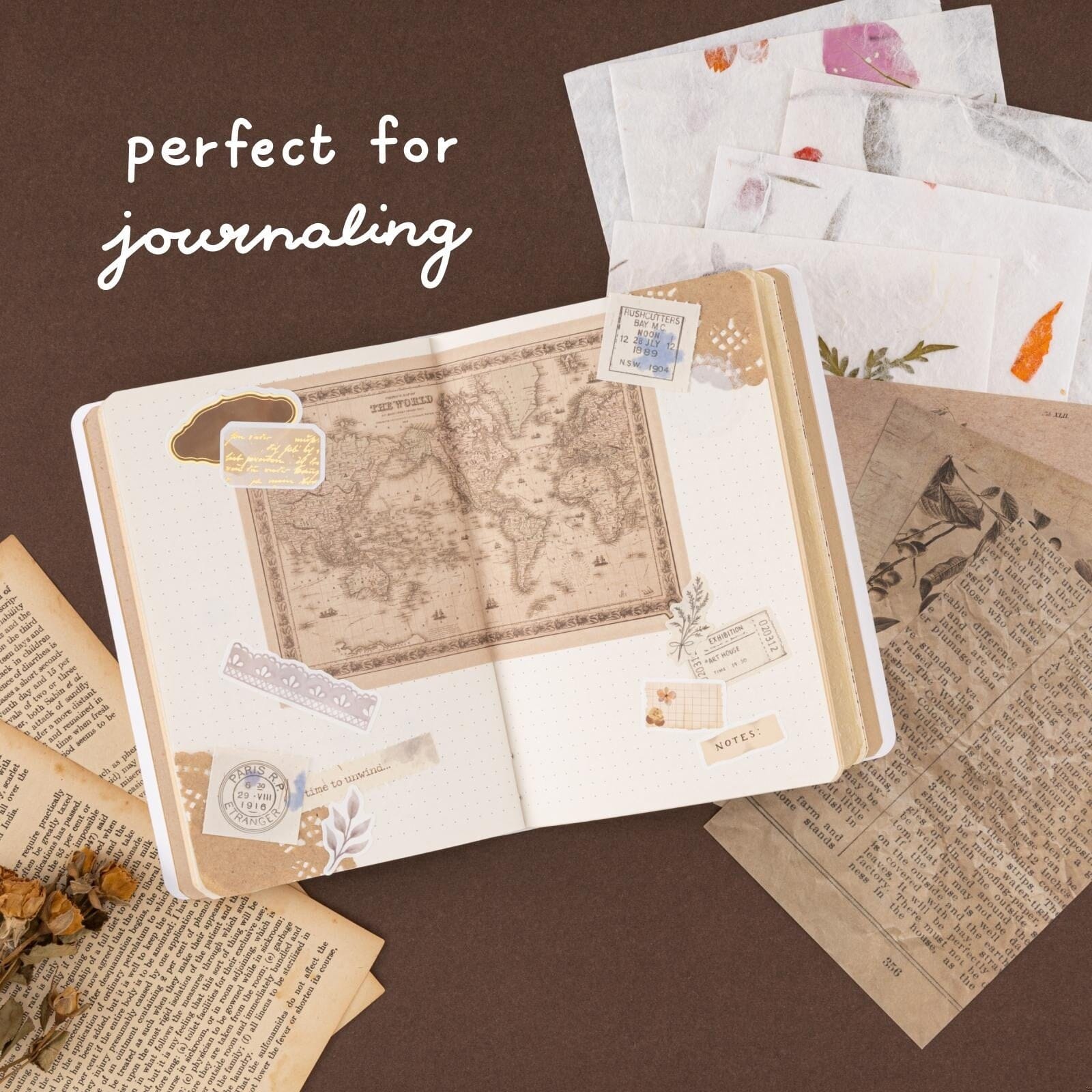Tsuki 'Junk Journal' Scrapbook Bundle Set ☾
