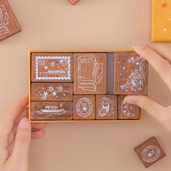 Tsuki 'Maple Journey' Bullet Journal Stamp Set ☾