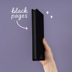 Tsuki 'Lunar Unicorn' Limited Edition Black Page Bullet Journal ☾
