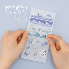 Tsuki 'Ocean' Sticker Set ☾