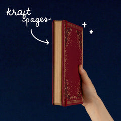 Tsuki 'Majestic Moon' Limited Edition Kraft Paper Bullet Journal in A5 ☾