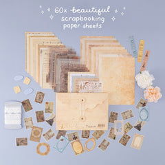 Tsuki 'Journée à Paris' Scrapbook Sticker Set ☾