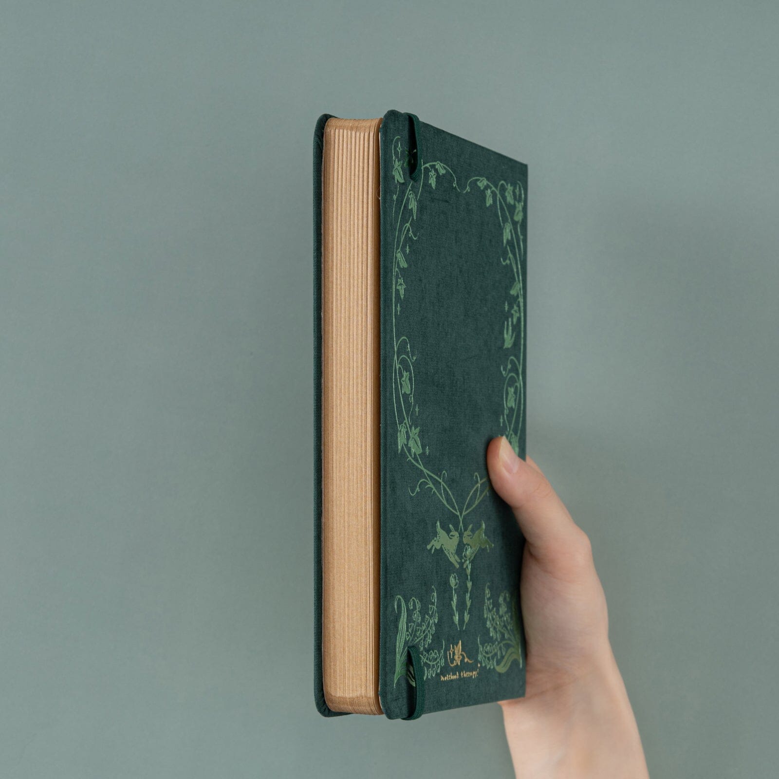 Tsuki 'Luminous Garden' Limited Edition Kraft Paper Bullet Journal in A5 ☾