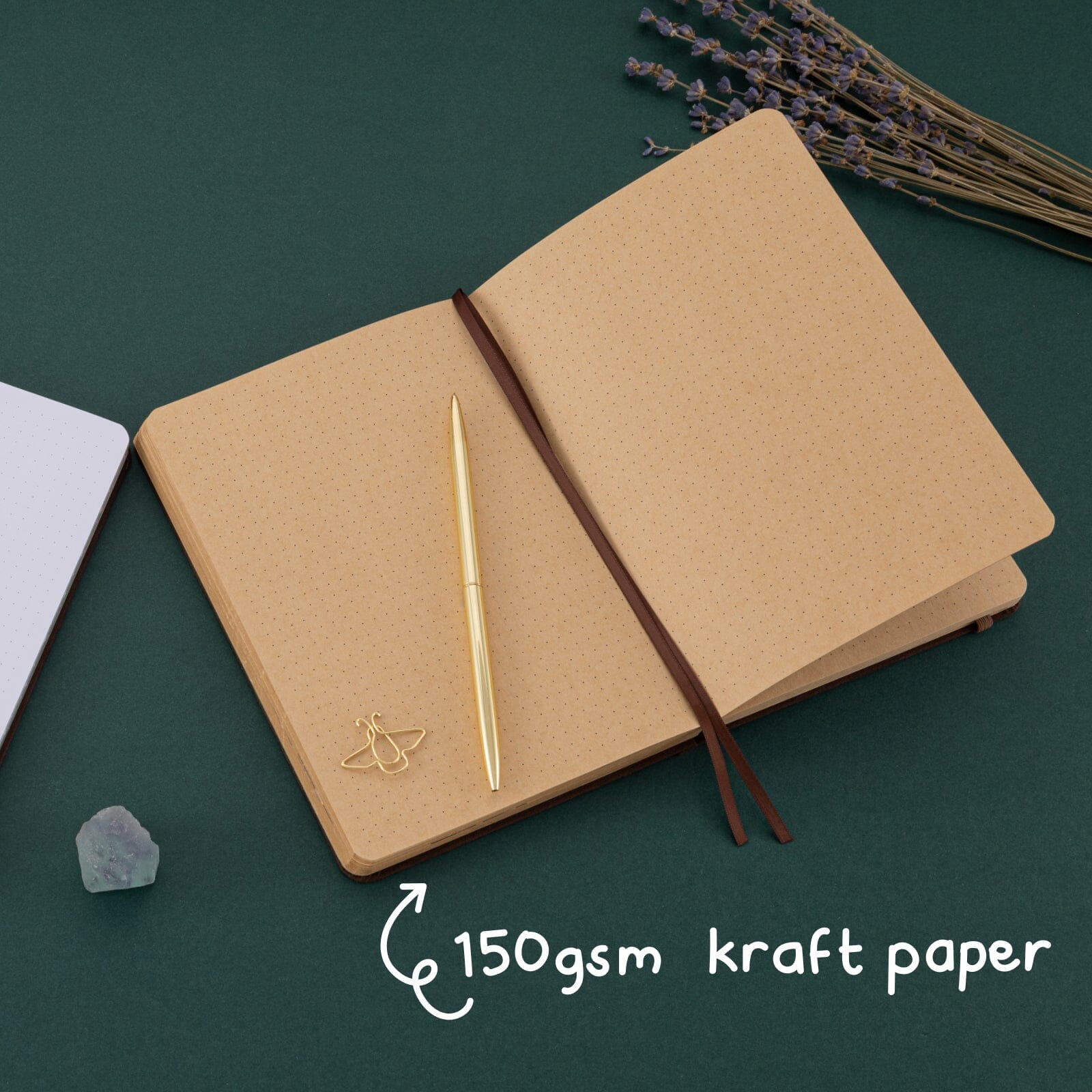 Tsuki 'Honey Bee' Kraft Paper Limited Edition Bullet Journal ☾