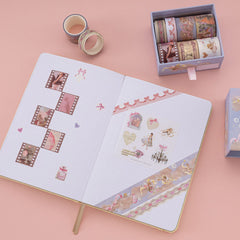 Tsuki 'Sweet Ballet' Washi Tape Set ☾