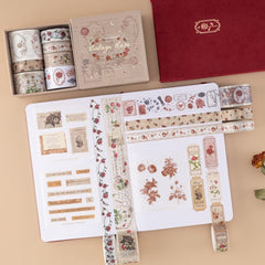 Tsuki 'Vintage Rose' #2 Washi Tape Set ☾