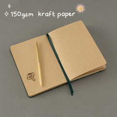 Tsuki 'Whimsical Woodland' Limited Edition Kraft Paper Bullet Journal in Original Size ☾