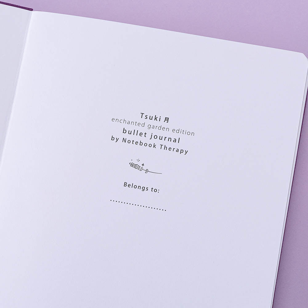 Tsuki 'Enchanted Garden' Limited Edition Bullet Journal ☾