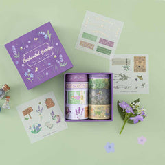 Tsuki 'Enchanted Garden' Washi Tape Set ☾