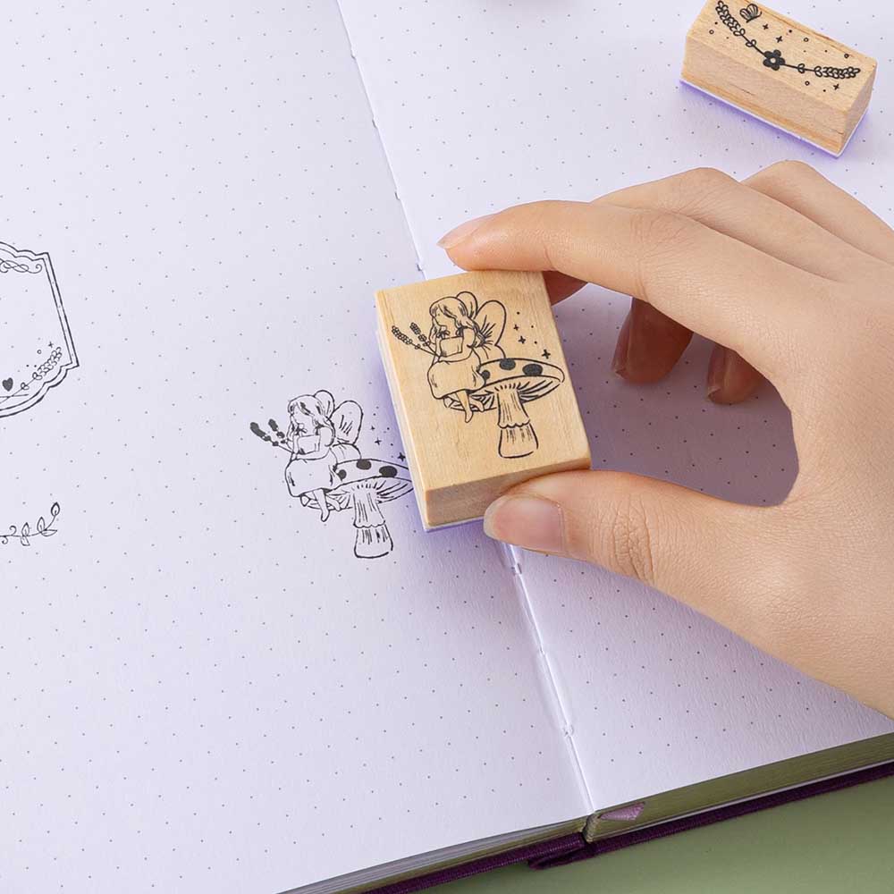 Tsuki 'Enchanted Garden' Bullet Journal Stamp Set ☾