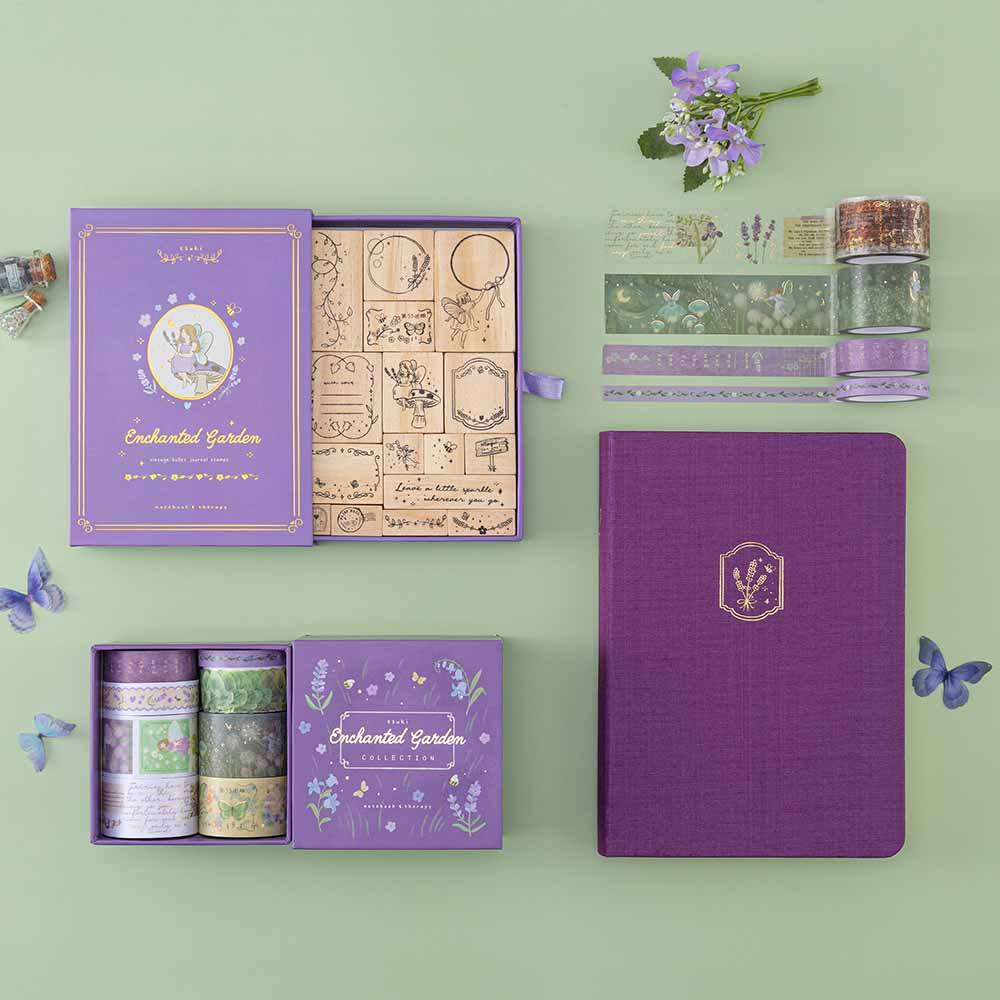 Tsuki 'Enchanted Garden' Washi Tape Set ☾
