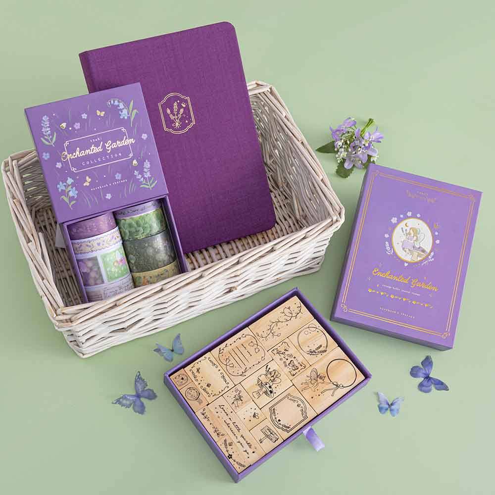 Tsuki 'Enchanted Garden' Bullet Journal Stamp Set ☾