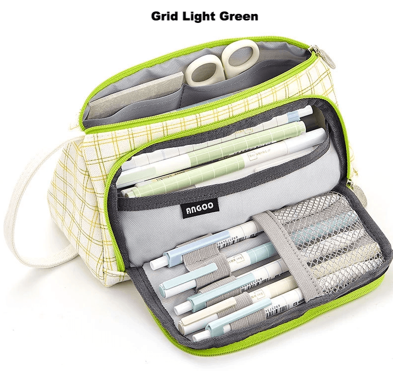 Pouched Stationery Organiser Pencil Case